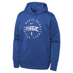 Orlando Magic Youth Performance Practice Spotlight Pullover Hoodie Blue - NBA