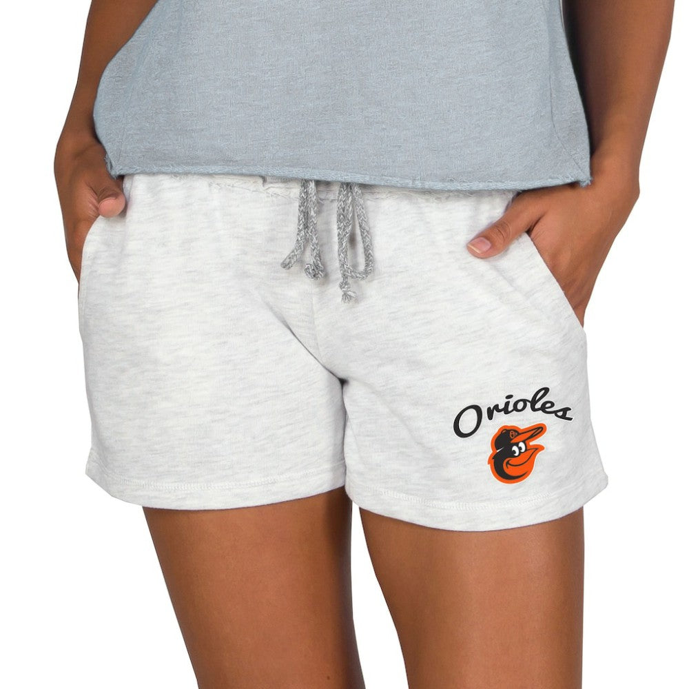 Baltimore Orioles Concepts Sport Women's Mainstream French Terry Tri-Blend Shorts - MLB