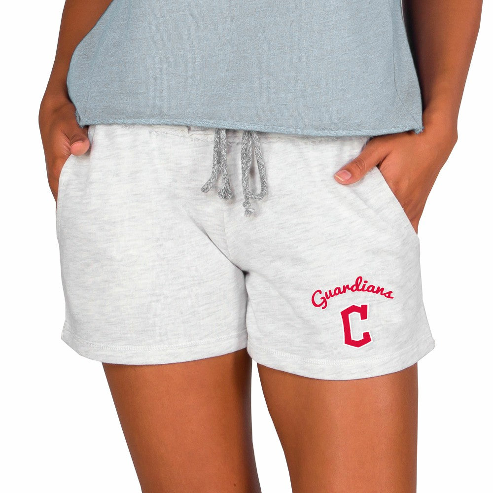 Cleveland Guardians Concepts Sport Women's Mainstream French Terry Tri-Blend Shorts - MLB
