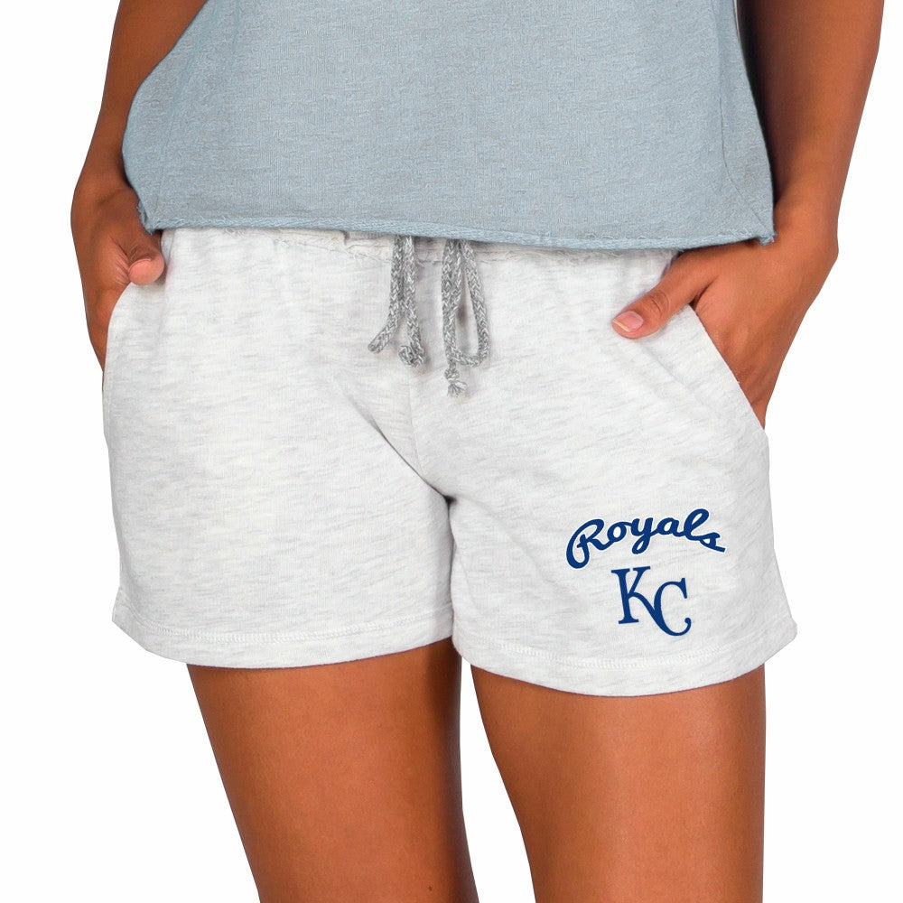 Kansas City Royals Concepts Sport Women's Mainstream French Terry Tri-Blend Shorts - MLB