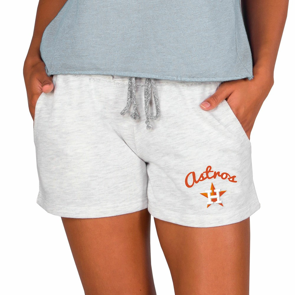Houston Astros Concepts Sport Women's Mainstream French Terry Tri-Blend Shorts - MLB
