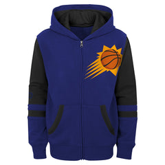 Phoenix Suns Preschool Straight To The League Full-Zip Hoodie Purple - NBA