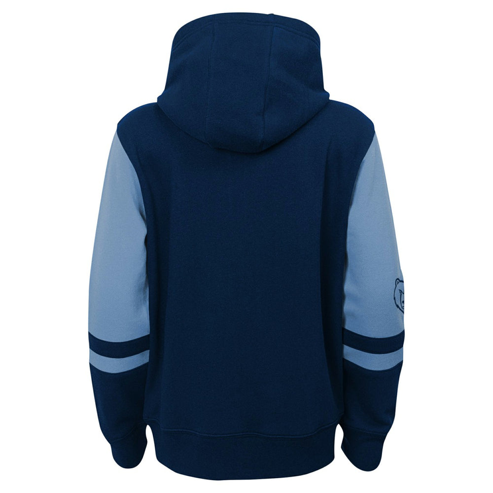 Memphis Grizzlies Preschool Straight To The League Full-Zip Hoodie Navy - NBA