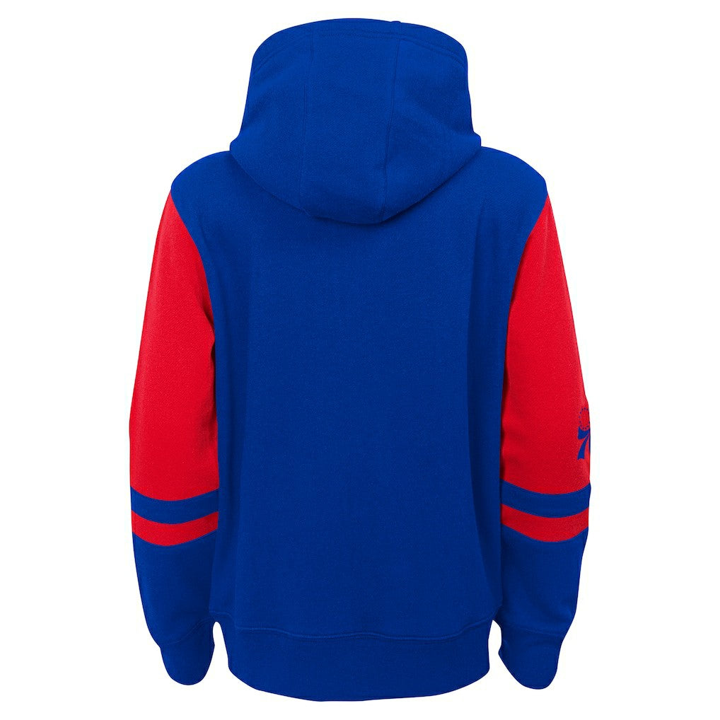Philadelphia 76ers Preschool Straight To The League Full-Zip Hoodie Royal - NBA