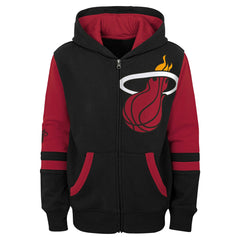 Miami Heat Preschool Straight To The League Full-Zip Hoodie Black - NBA