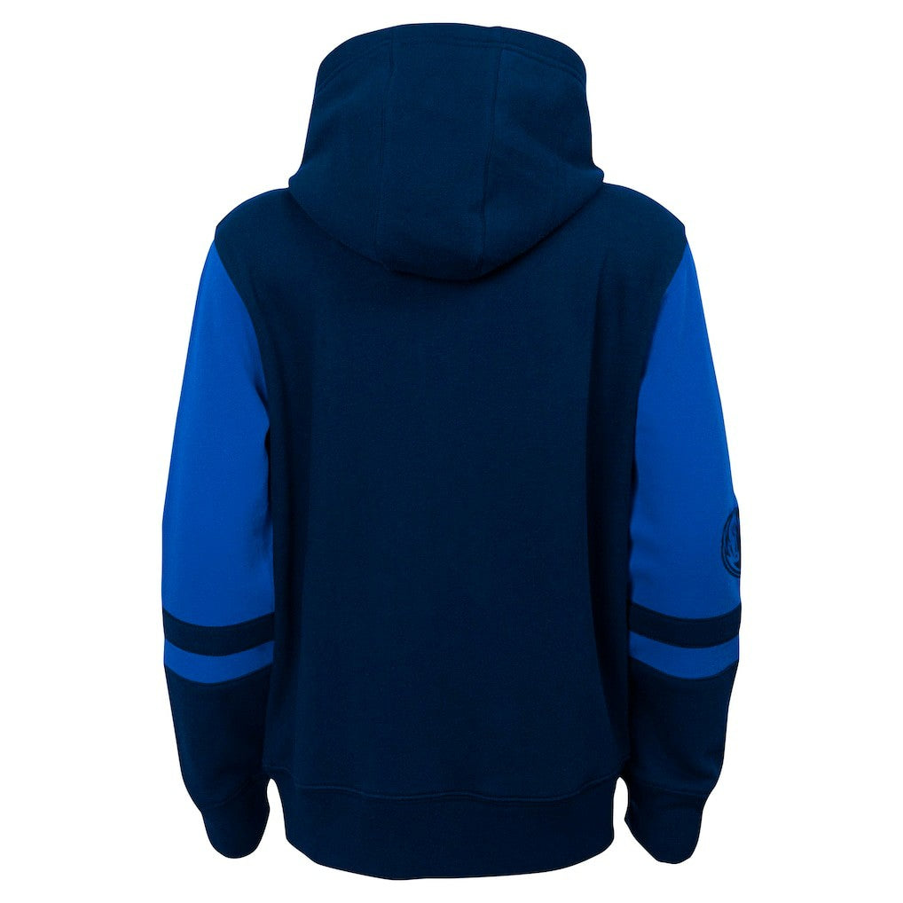 Dallas Mavericks Preschool Straight To The League Full-Zip Hoodie Navy - NBA