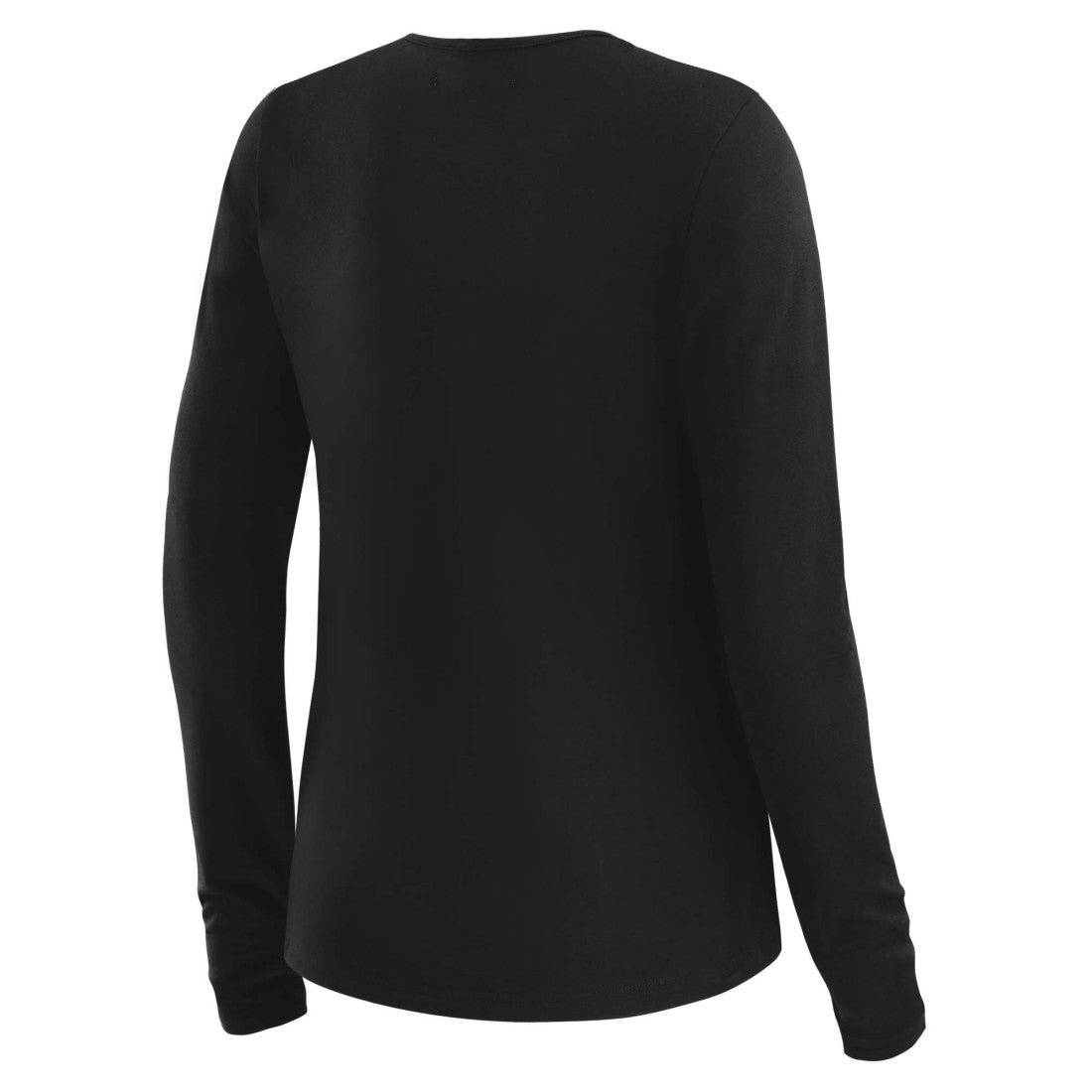 Seattle Seahawks WEAR by Erin Andrews x Gracie Hunt Women's Mesh Panel Long Sleeve T-Shirt Black | NFL