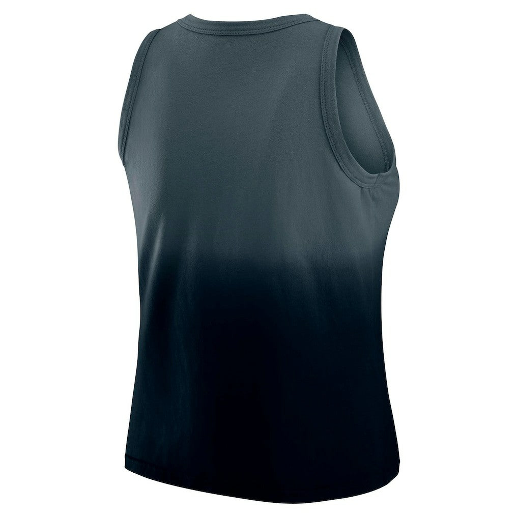 Chicago Bears WEAR by Erin Andrews x Gracie Hunt Women's Ombre Tank Top Navy | NFL