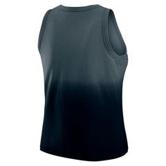 Chicago Bears WEAR by Erin Andrews x Gracie Hunt Women's Ombre Tank Top Navy | NFL
