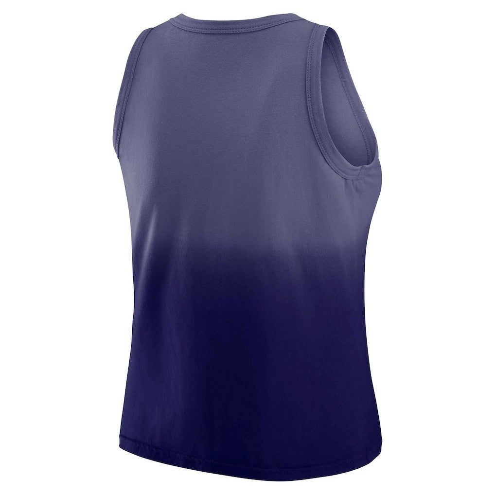 Baltimore Ravens WEAR by Erin Andrews x Gracie Hunt Women's Ombre Tank Top Purple | NFL