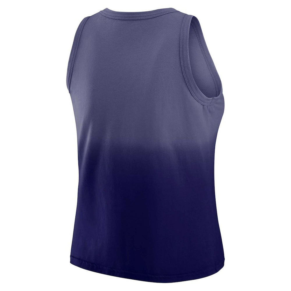 Baltimore Ravens WEAR by Erin Andrews x Gracie Hunt Women's Ombre Tank Top Purple | NFL