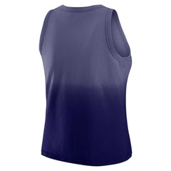Baltimore Ravens WEAR by Erin Andrews x Gracie Hunt Women's Ombre Tank Top Purple | NFL