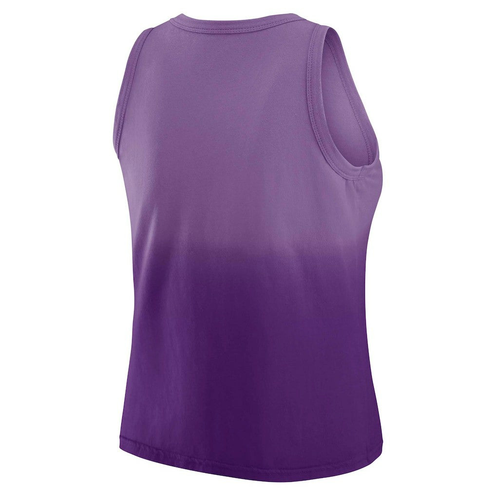 Minnesota Vikings WEAR by Erin Andrews x Gracie Hunt Women's Ombre Tank Top Purple | NFL
