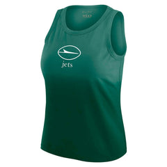 New York Jets WEAR by Erin Andrews x Gracie Hunt Women's Ombre Tank Top Green | NFL