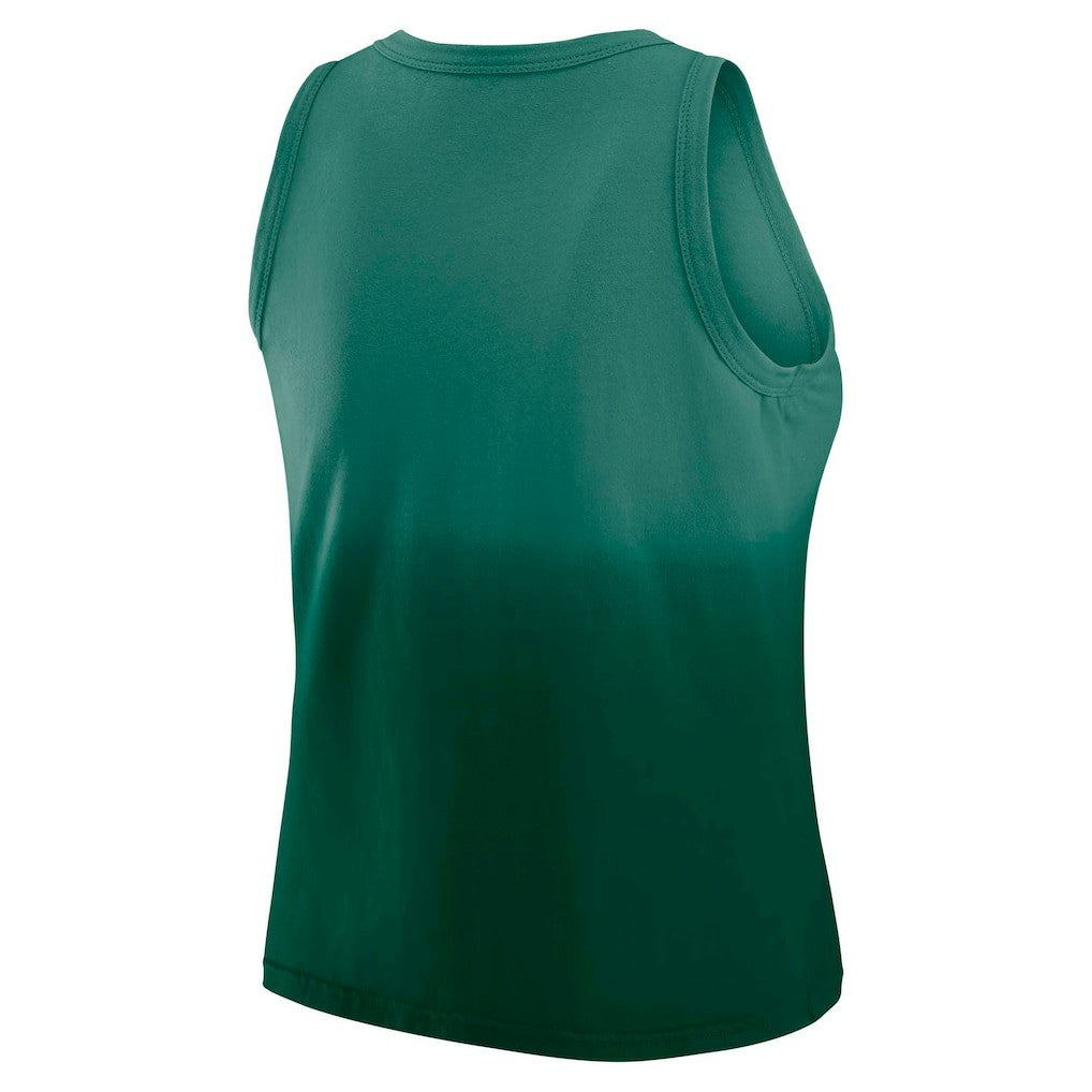 New York Jets WEAR by Erin Andrews x Gracie Hunt Women's Ombre Tank Top Green | NFL