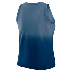 Indianapolis Colts WEAR by Erin Andrews x Gracie Hunt Women's Ombre Tank Top Heather Navy | NFL