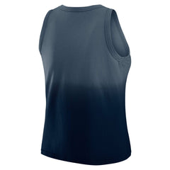 Seattle Seahawks WEAR by Erin Andrews x Gracie Hunt Women's Ombre Tank Top Navy | NFL