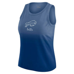 Buffalo Bills WEAR by Erin Andrews x Gracie Hunt Women's Ombre Tank Top Royal | NFL