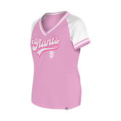 San Francisco Giants New Era Women's Gameday V-Neck T-Shirt - MLB