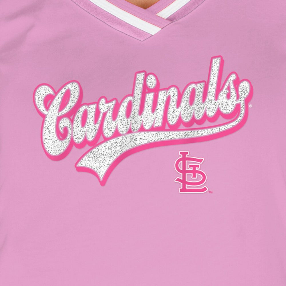 St. Louis Cardinals New Era Women's Gameday V-Neck T-Shirt - MLB