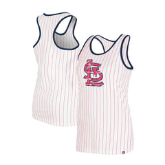 St. Louis Cardinals New Era Women's Gameday Pinstripe Tank Top - MLB