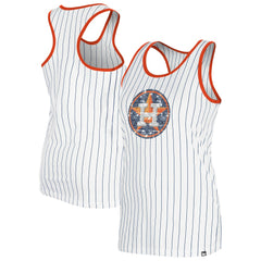 Houston Astros New Era Women's Gameday Pinstripe Tank Top - MLB