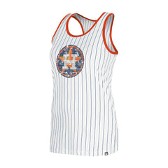 Houston Astros New Era Women's Gameday Pinstripe Tank Top - MLB