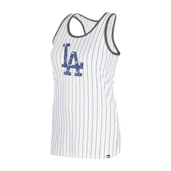 Los Angeles Dodgers New Era Women's Gameday Pinstripe Tank Top - MLB
