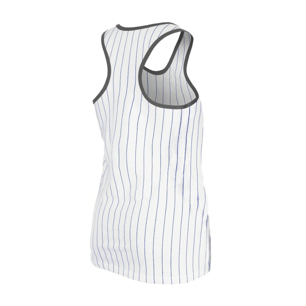 Los Angeles Dodgers New Era Women's Gameday Pinstripe Tank Top - MLB