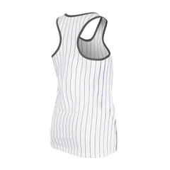 Los Angeles Dodgers New Era Women's Gameday Pinstripe Tank Top - MLB