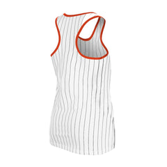 San Francisco Giants New Era Women's Gameday Pinstripe Tank Top - MLB