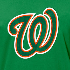 Washington Nationals New Era St. Patrick's Day Shamrock Fill T-Shirt - MLB