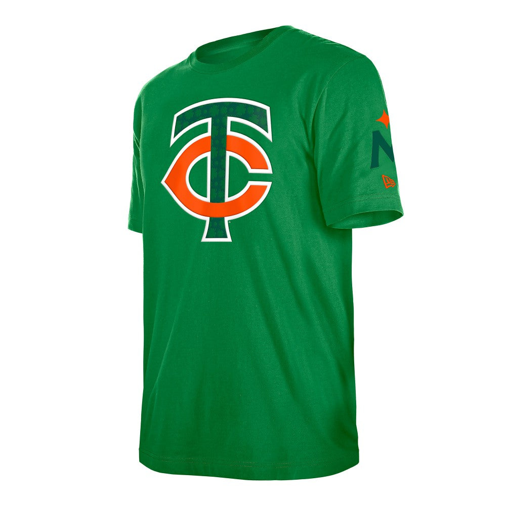 Minnesota Twins New Era St. Patrick's Day Shamrock Fill T-Shirt - MLB