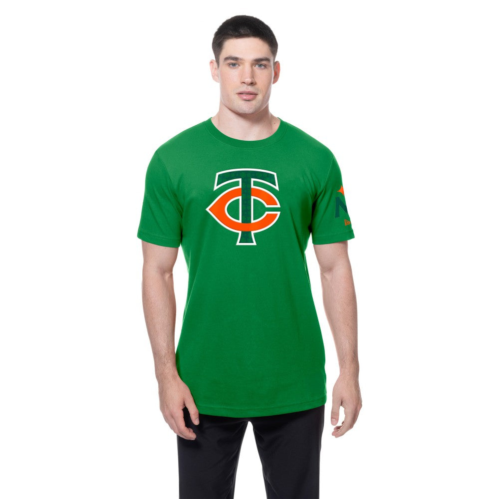 Minnesota Twins New Era St. Patrick's Day Shamrock Fill T-Shirt - MLB