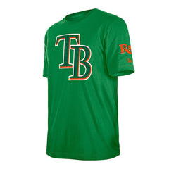 Tampa Bay Rays New Era St. Patrick's Day Shamrock Fill T-Shirt - MLB