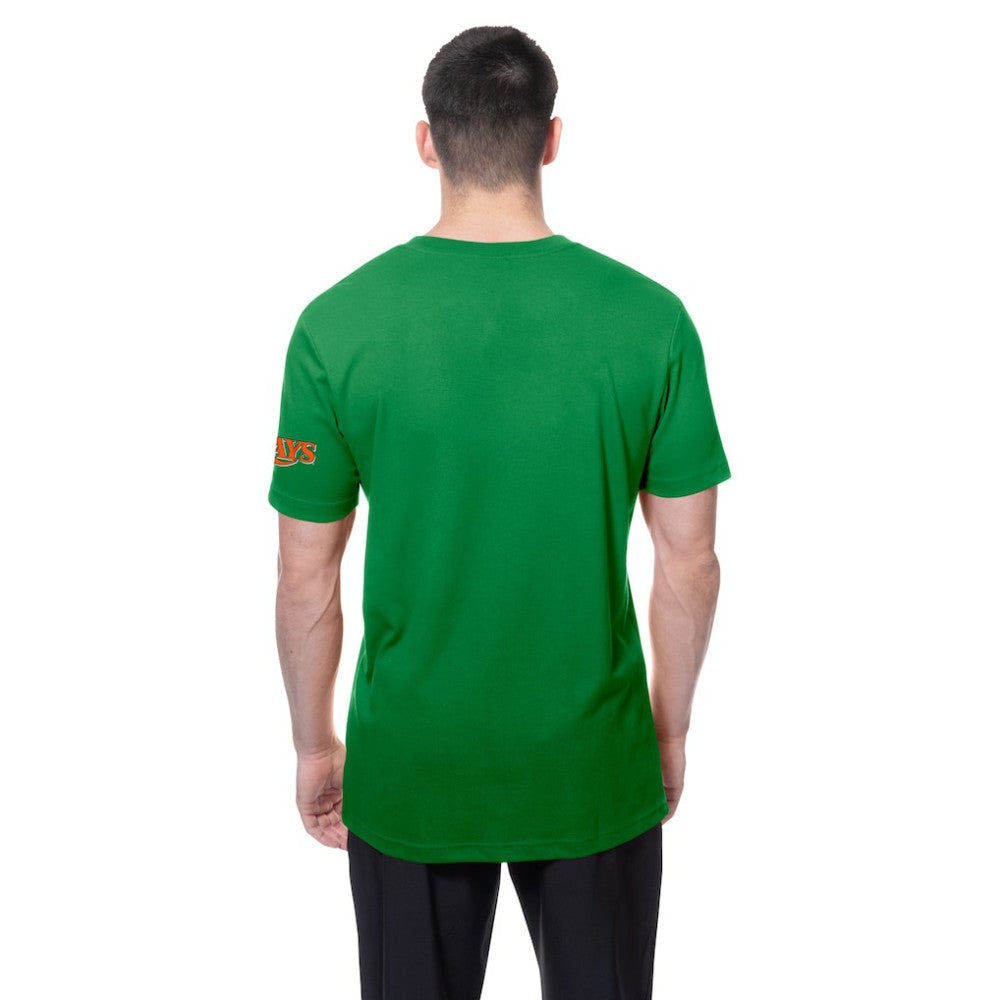 Tampa Bay Rays New Era St. Patrick's Day Shamrock Fill T-Shirt - MLB