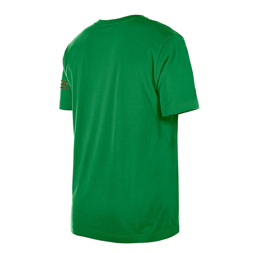 Athletics New Era St. Patrick's Day Shamrock Fill T-Shirt - MLB