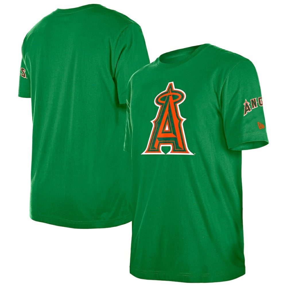 Los Angeles Angels New Era St. Patrick's Day Shamrock Fill T-Shirt - MLB