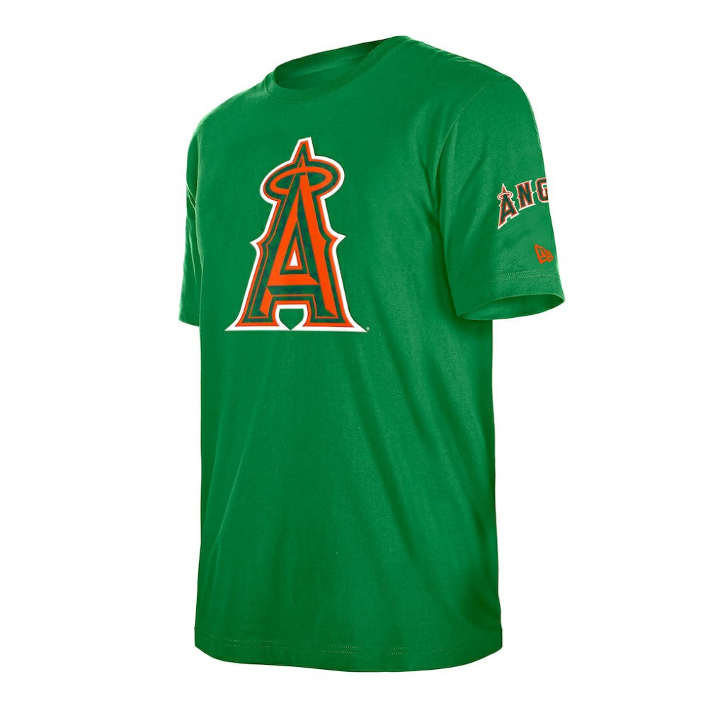 Los Angeles Angels New Era St. Patrick's Day Shamrock Fill T-Shirt - MLB