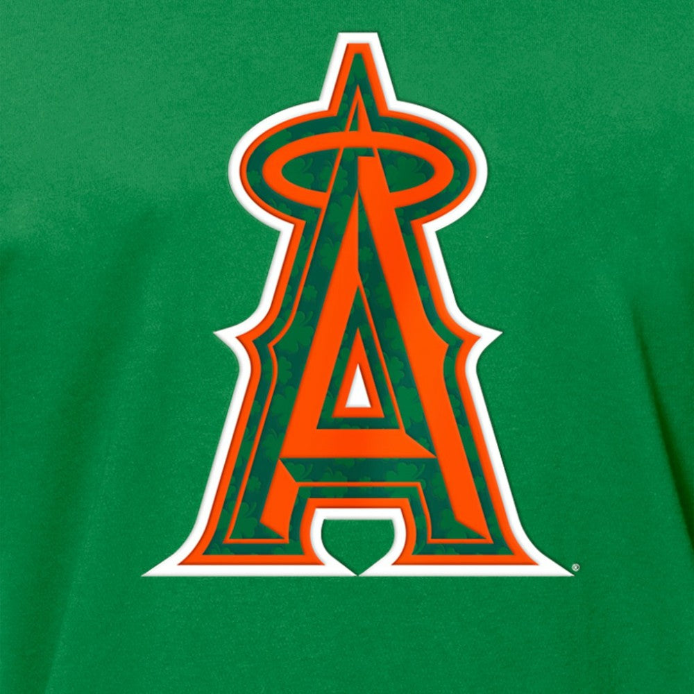 Los Angeles Angels New Era St. Patrick's Day Shamrock Fill T-Shirt - MLB