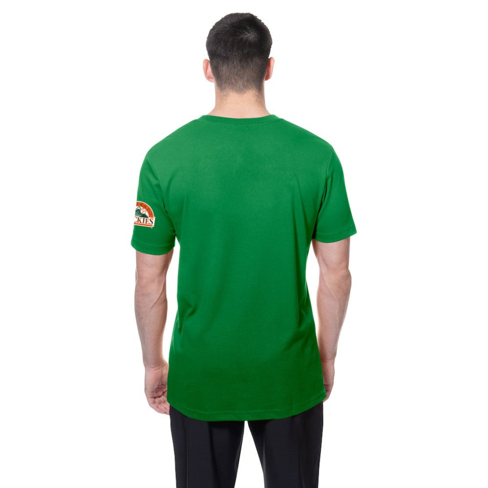 Colorado Rockies New Era St. Patrick's Day Shamrock Fill T-Shirt - MLB