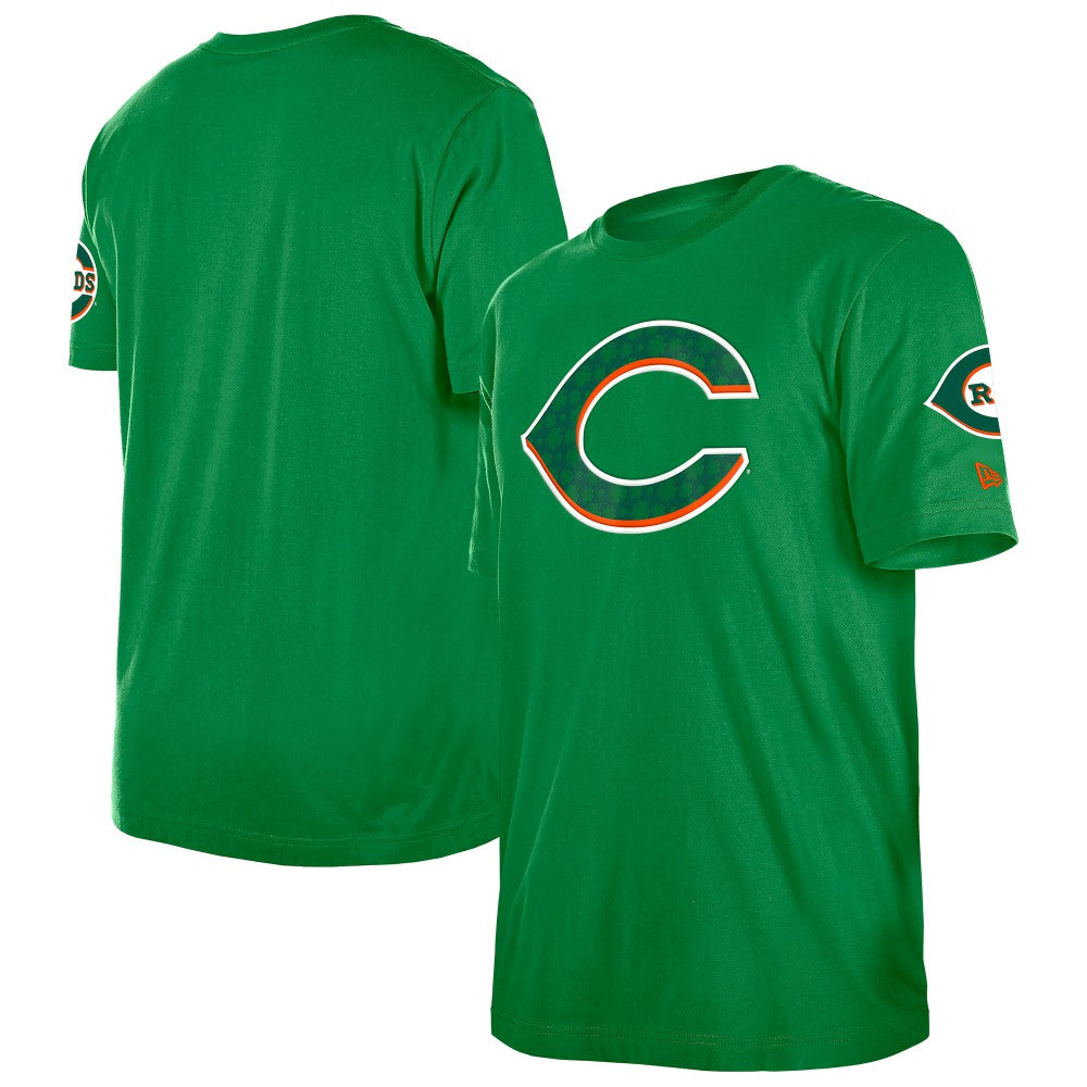 Cincinnati Reds New Era St. Patrick's Day Shamrock Fill T-Shirt - MLB