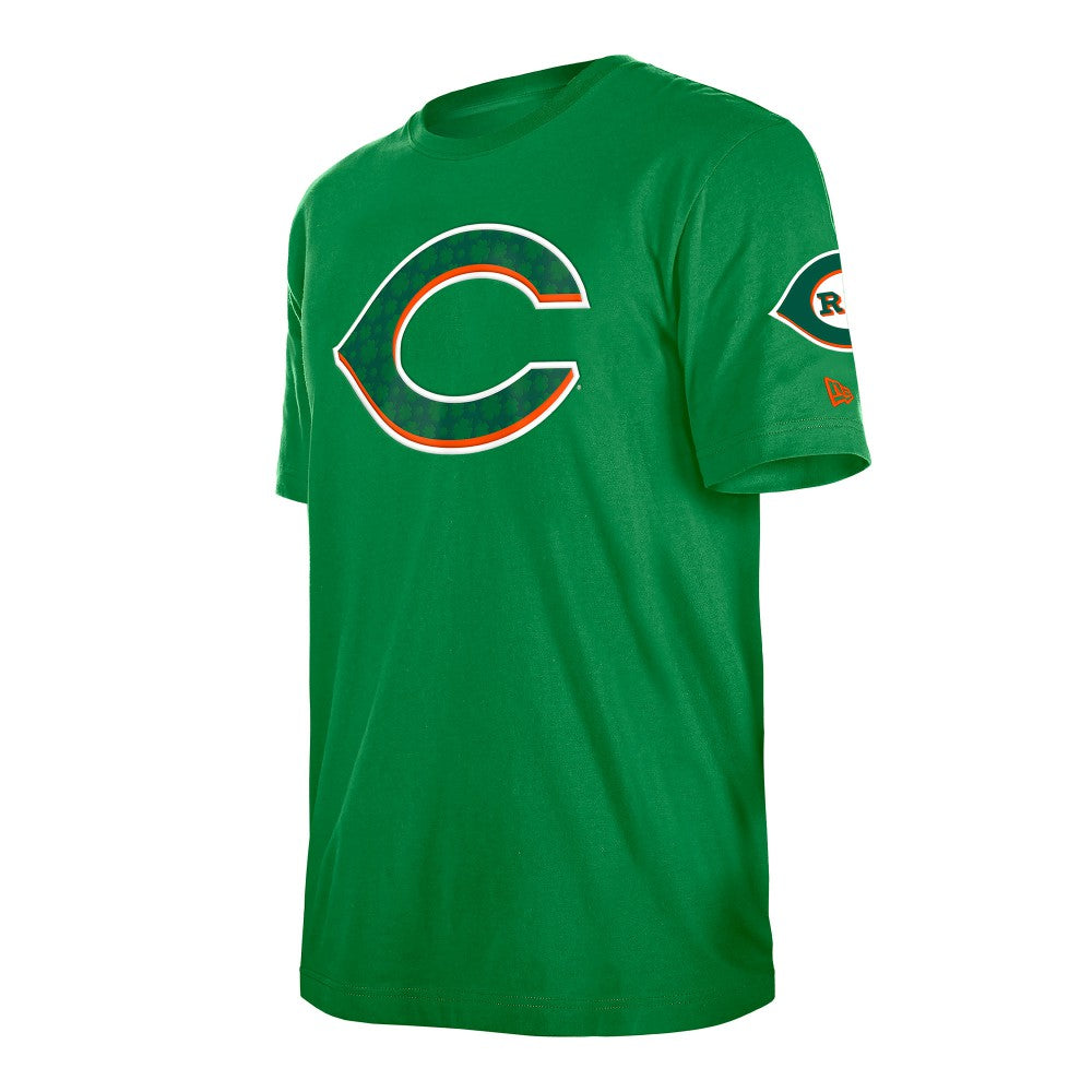 Cincinnati Reds New Era St. Patrick's Day Shamrock Fill T-Shirt - MLB