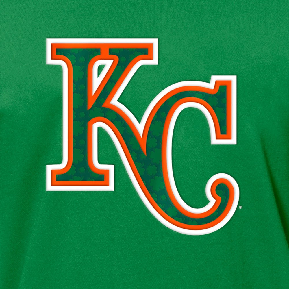 Kansas City Royals New Era St. Patrick's Day Shamrock Fill T-Shirt - MLB