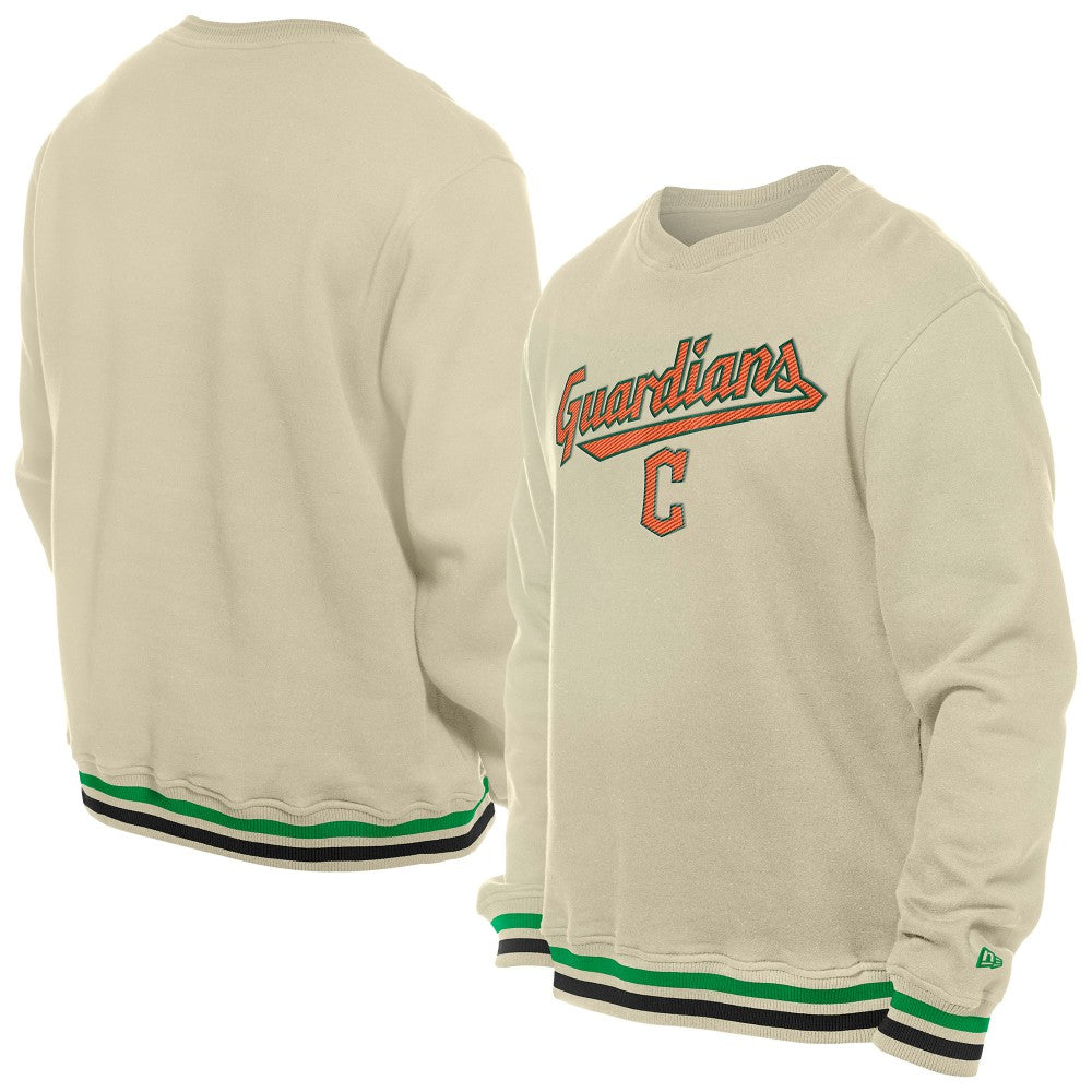 Cleveland Guardians New Era St. Patrick's Day Twill Pullover Sweatshirt - MLB