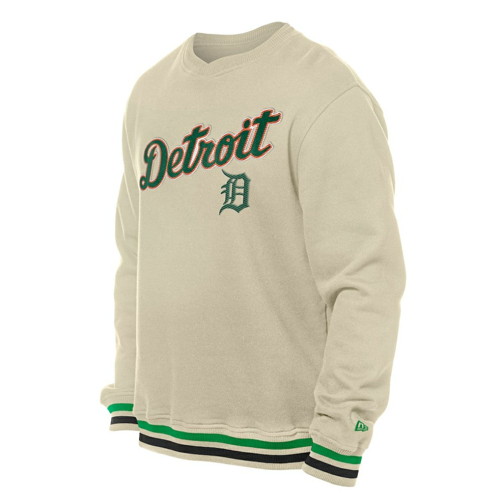 Detroit Tigers New Era St. Patrick's Day Twill Pullover Sweatshirt - MLB