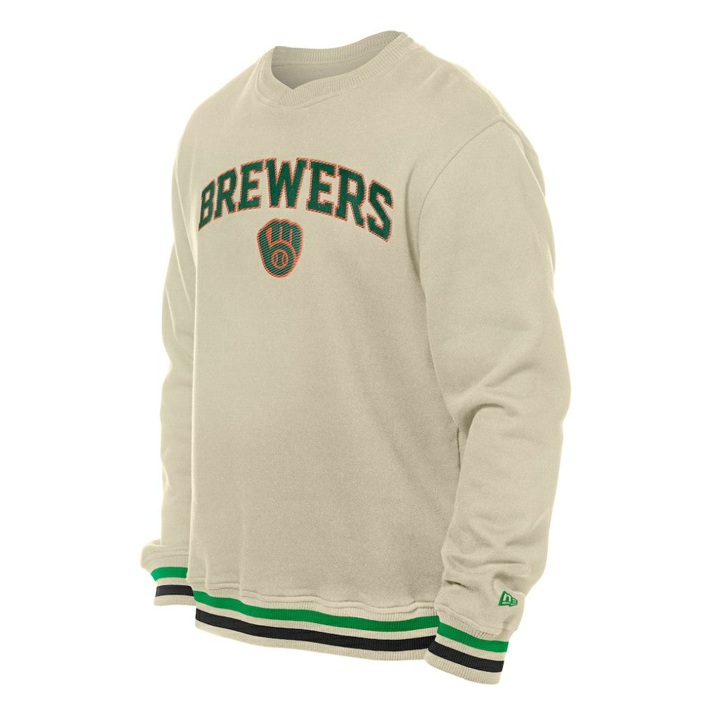 Milwaukee Brewers New Era St. Patrick's Day Twill Pullover Sweatshirt - MLB