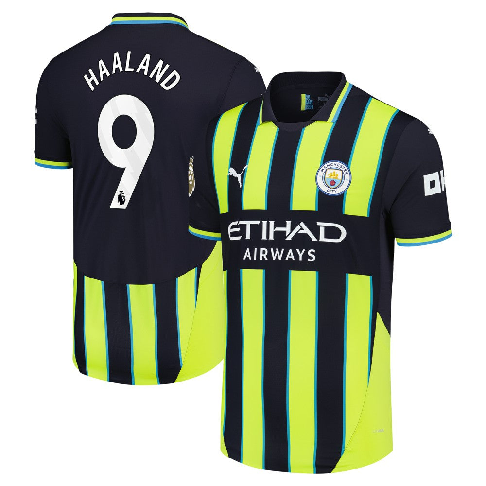Erling Haaland Manchester City 2024/25 Away Player Jersey Navy | Puma cheap