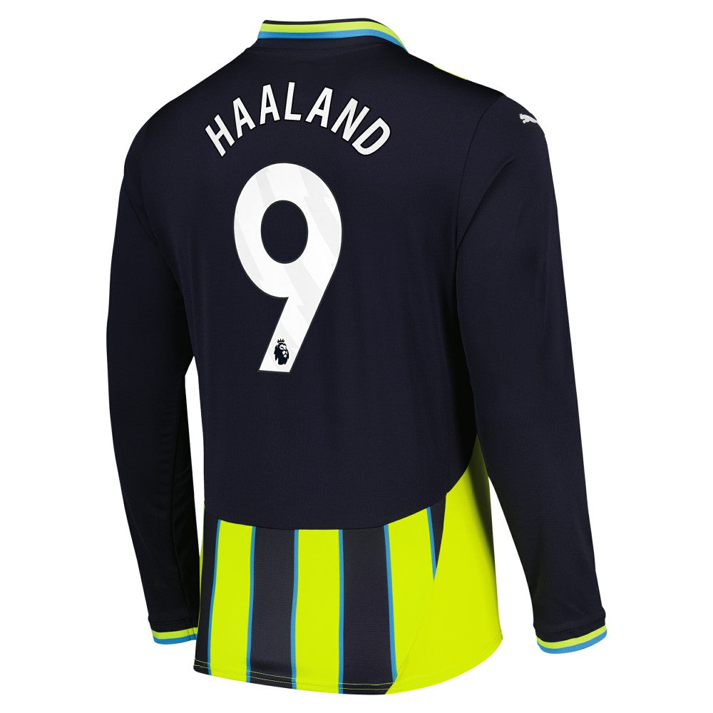 Erling Haaland Manchester City 2024/25 Away Replica Long Sleeve Player Jersey Navy | Puma online