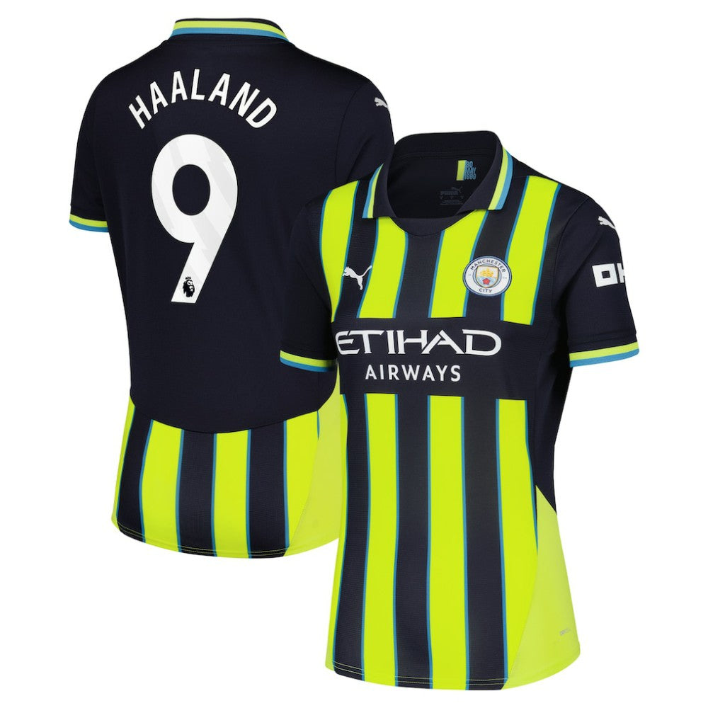Erling Haaland Manchester City Women's 2024/25 Away Replica Player Jersey Navy | Puma Online